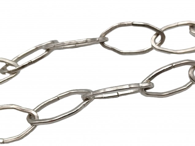 Chandelier Chain Gothic Link Chrome Plated Finish - 10kg Max Load