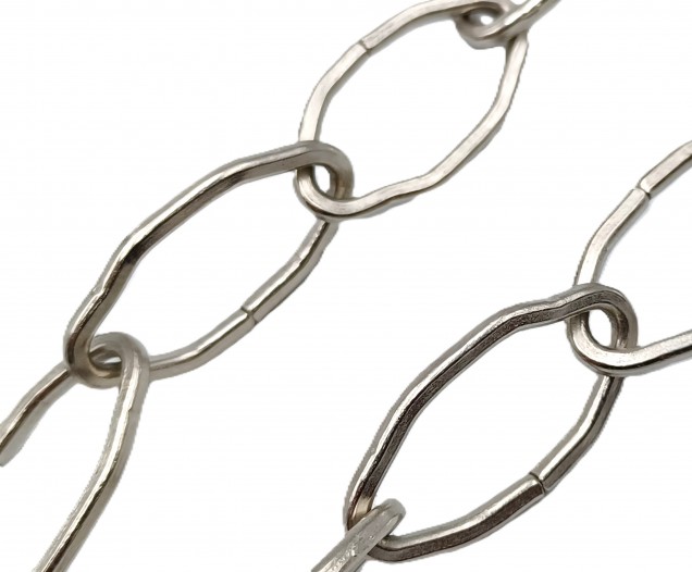 Chandelier Chain Gothic Link Chrome Plated Finish - 10kg Max Load