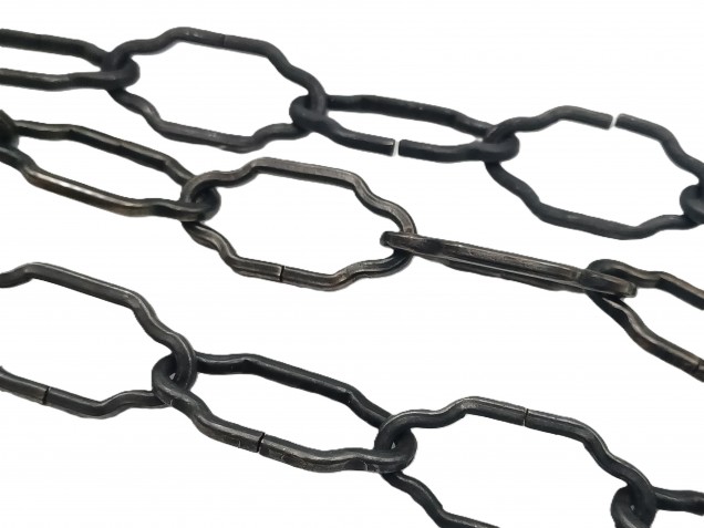 Chandelier Chain Gothic Link dark bronze Plated Finish