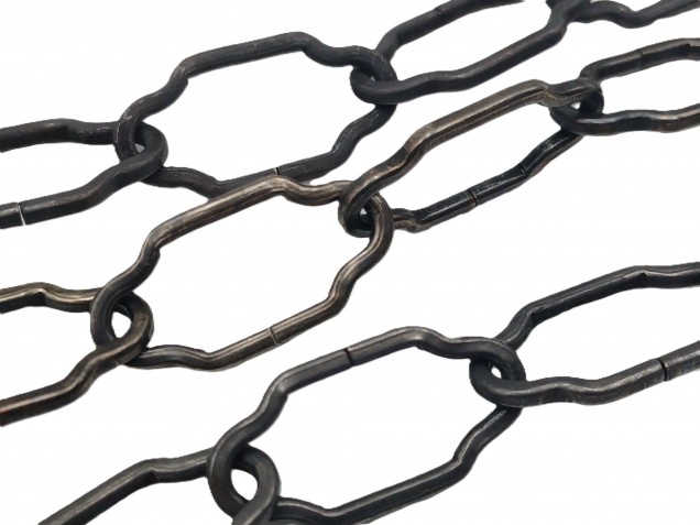 Chandelier Chain Gothic Link dark bronze Plated Finish