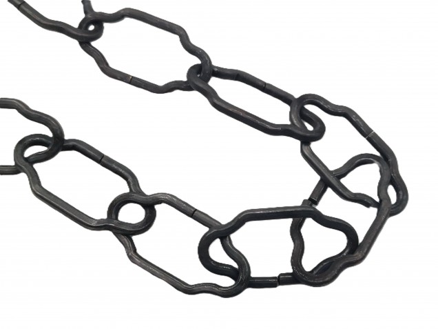 Chandelier Chain Gothic Link dark bronze Plated Finish