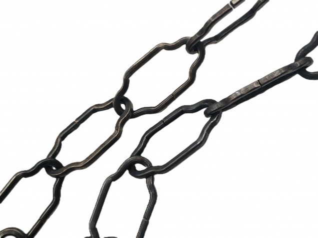 Chandelier Chain Gothic Link dark bronze Plated Finish