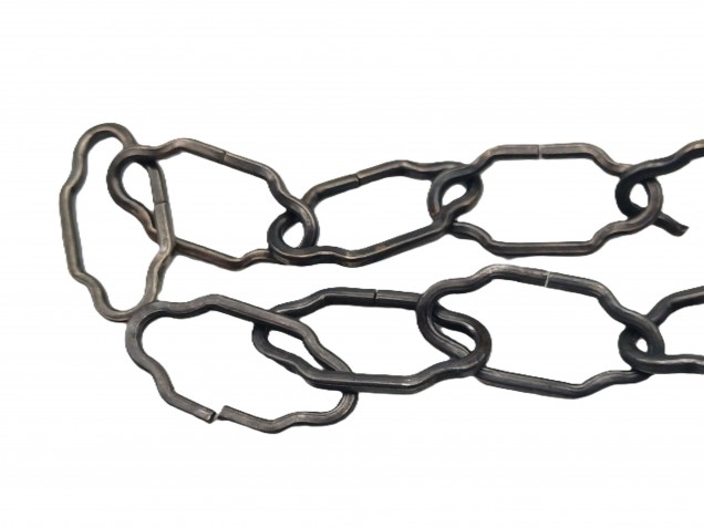 Chandelier Chain Gothic Link dark bronze Plated Finish
