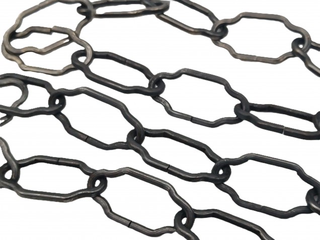 Chandelier Chain Gothic Link dark bronze Plated Finish