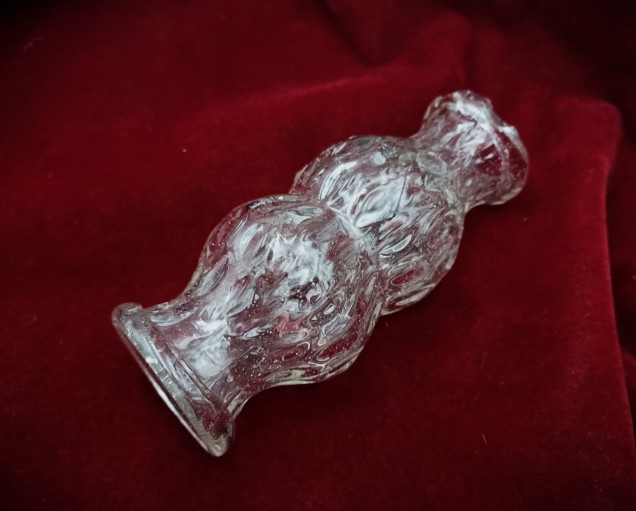 Venetian Chandelier glass stem spacer clear 