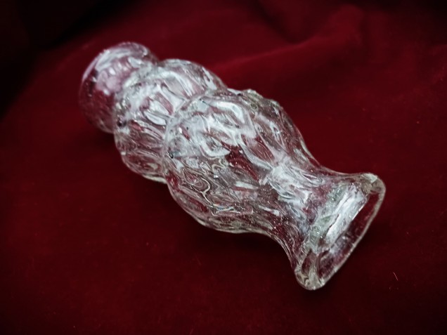 Venetian Chandelier glass stem spacer clear 