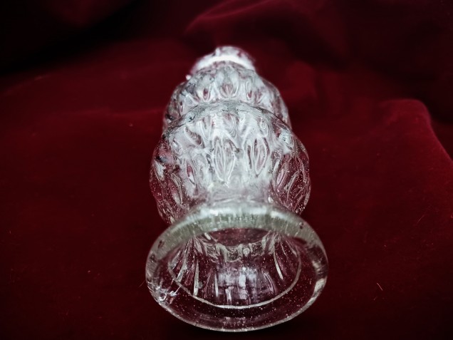 Venetian Chandelier glass stem spacer clear 