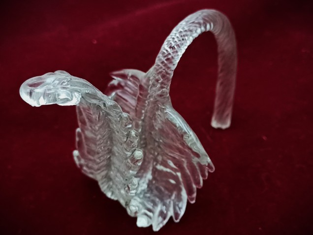 Clear Chandelier Leaf 85mm