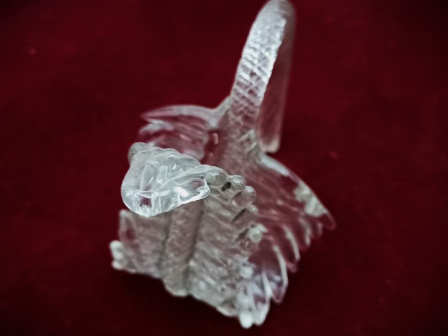 Clear Chandelier Leaf 85mm