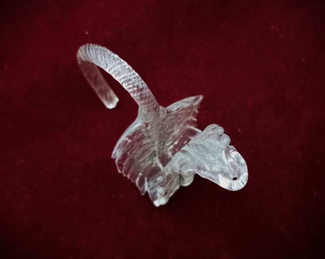 Clear Chandelier Leaf 85mm