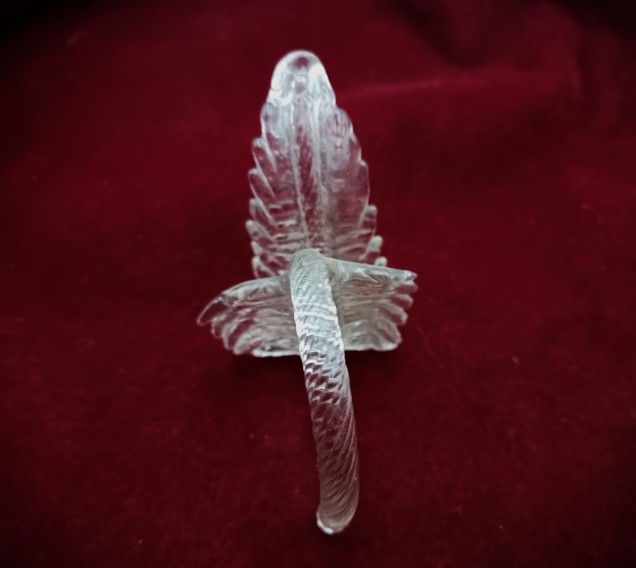 Clear Chandelier Leaf 85mm