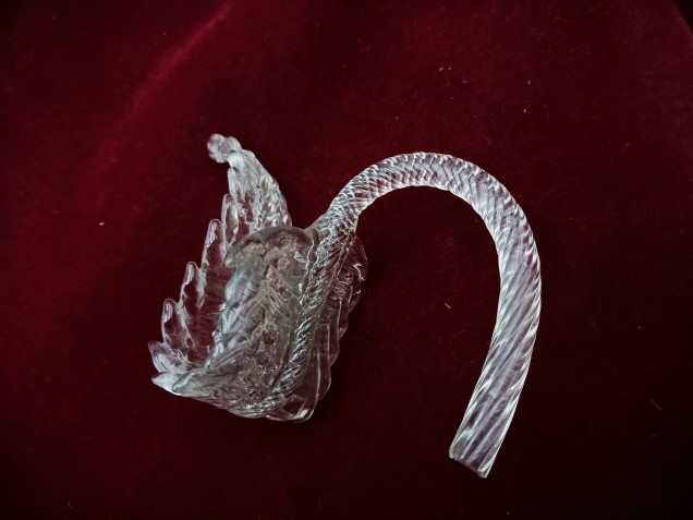 Clear Chandelier Leaf 85mm