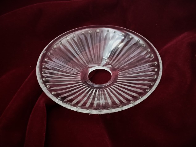 Bag type chandelier cut glass finial 36 pin holes 