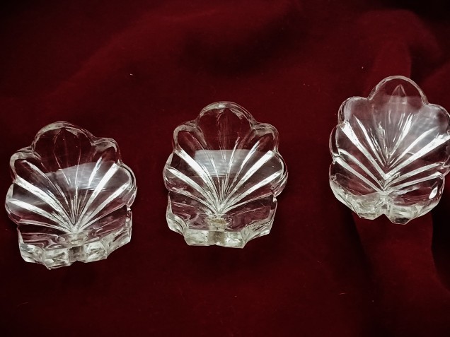 Chandelier glass Crown leaves