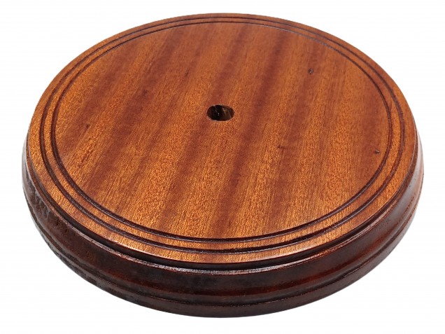 Varnished ceiling Pattress Sapele Approx. Width 200mm 