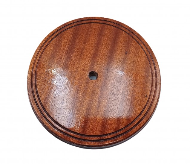 Varnished ceiling Pattress Sapele Approx. Width 200mm 