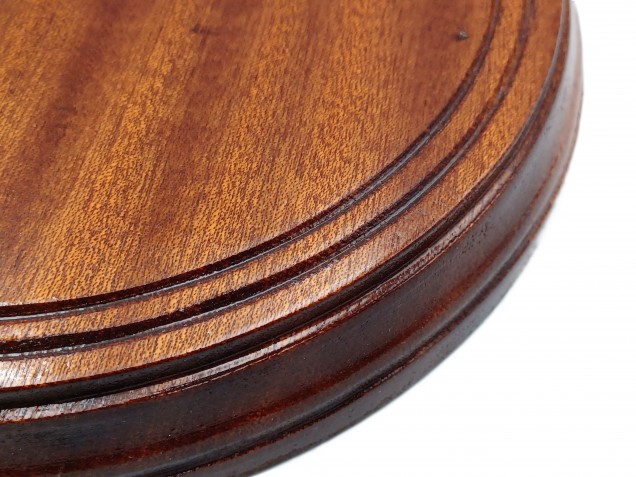 Varnished ceiling Pattress Sapele Approx. Width 200mm 