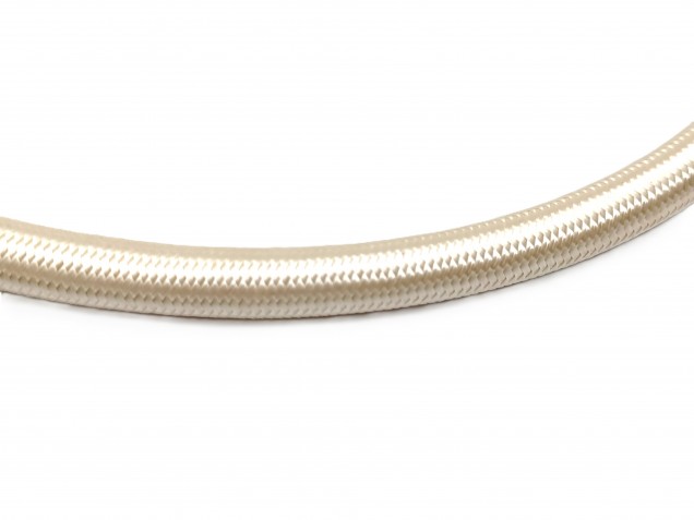 3 core round silk fabric braided electric cable 0.50mm inner core flex