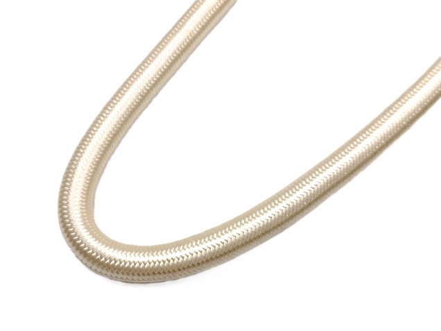 3 core round silk fabric braided electric cable 0.50mm inner core flex