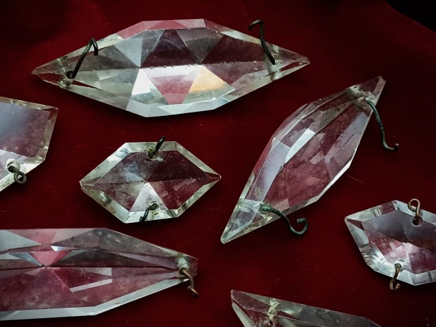 Osler crystal lozenge c1860 RARE