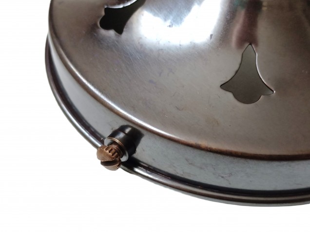 Antique brass effect gallery width 109mm or 4 1~4 inch