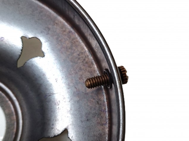 Antique brass effect gallery width 109mm or 4 1~4 inch