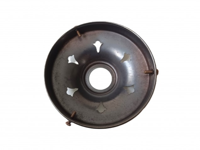 Antique brass effect gallery width 109mm or 4 1~4 inch