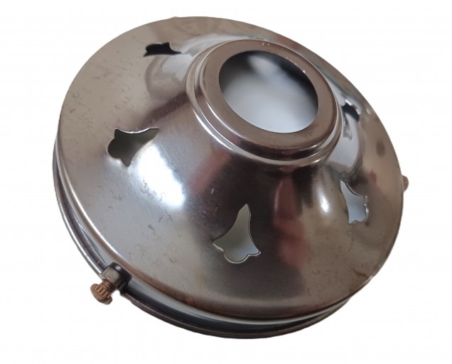 Antique brass effect gallery width 109mm or 4 1~4 inch