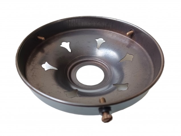 Antique brass effect gallery width 109mm or 4 1~4 inch