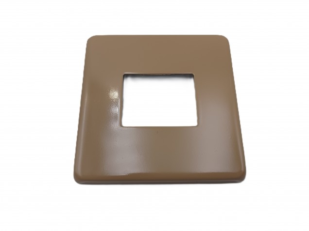 Beige Light single Switch Cover Plate single or double