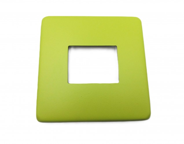 Light Switch Cover Plate Conversion In green double or single switch  