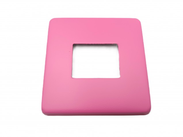 Light Switch Cover Plate Conversion In pink double or single switch