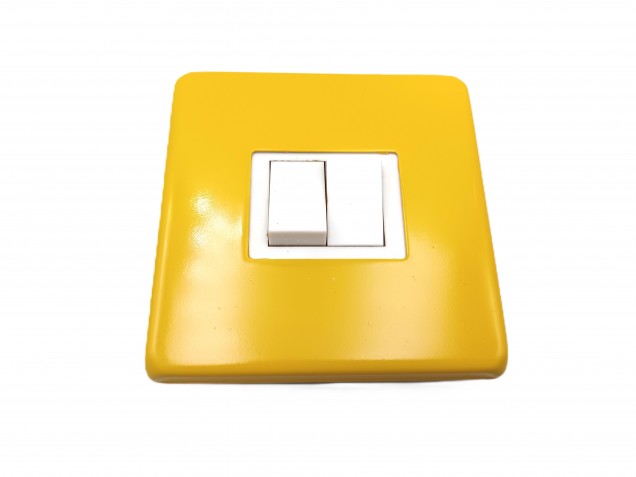 Yellow Light Switch Cover Plate Conversion
