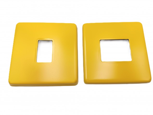 Yellow Light Switch Cover Plate Conversion