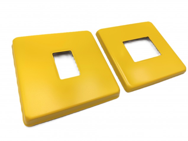 Yellow Light Switch Cover Plate Conversion
