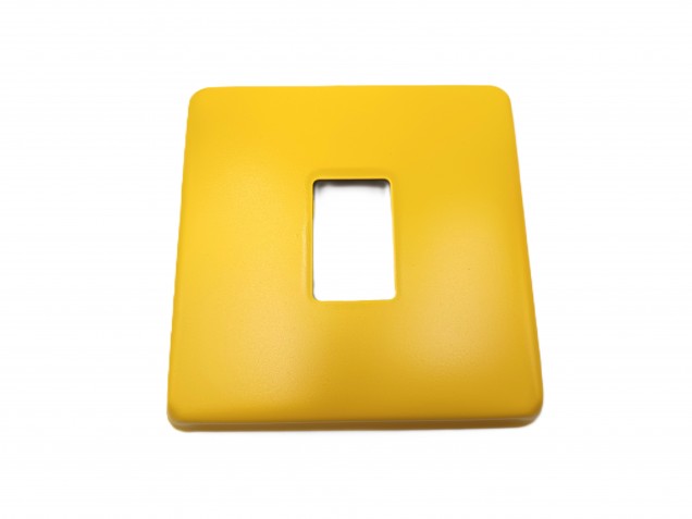 Yellow Light Switch Cover Plate Conversion