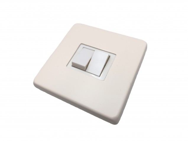 Ivory Light single Switch Cover Plate single or double 