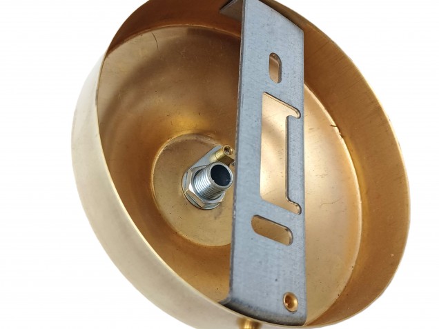 Brass Metal Ceiling Rose Light Pendant Set E27 Lamp Holder with 100mm Ceiling Rose