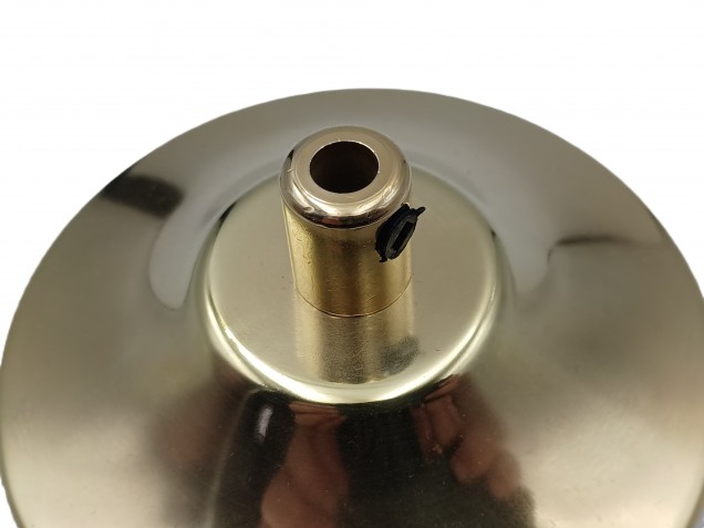 Brass Metal Ceiling Rose Light Pendant Set E27 Lamp Holder with 100mm Ceiling Rose