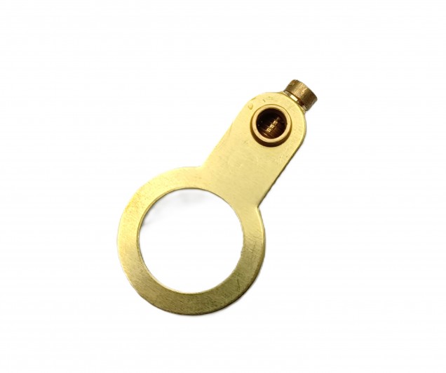 10mm brass earth Tag