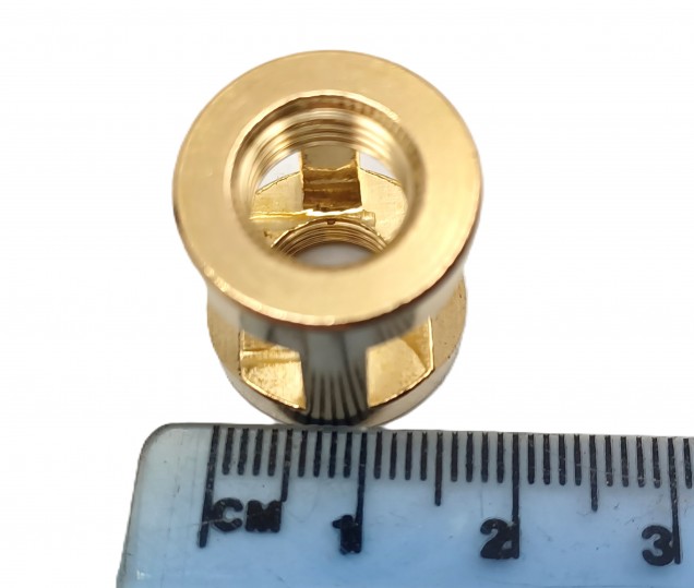 Chandelier Hickey Brass 10mm 