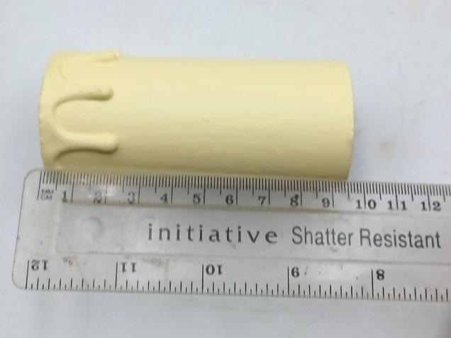 Candle Tubes cream Drip Card 95mm x 39mm 5 pack