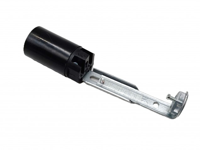 E14 SES Lamp Holder With Adjustable Metal Stem Leg 100 - 120mm Height 23mm Width