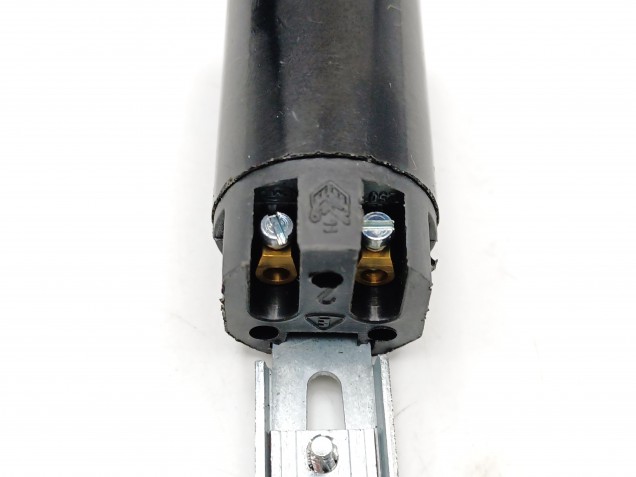 E14 SES Lamp Holder With Adjustable Metal Stem Leg 100 - 120mm Height 23mm Width