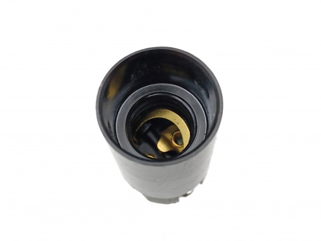 E14 SES Lamp Holder With Adjustable Metal Stem Leg 100 - 120mm Height 23mm Width