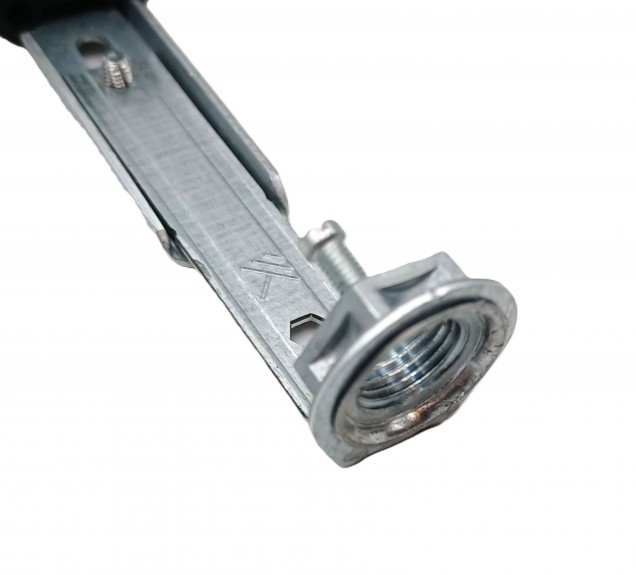 E14 SES Lamp Holder With Adjustable Metal Stem Leg 100 - 120mm Height 23mm Width