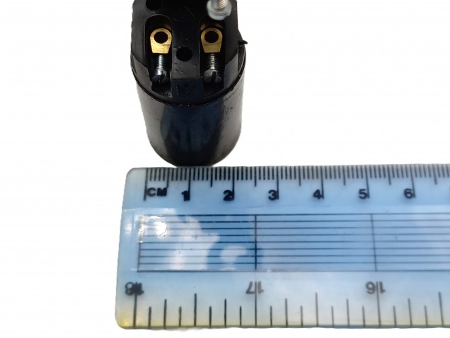 E14 Lamp Holder Adjustable Metal Stem Leg 80 - 100mm Height 