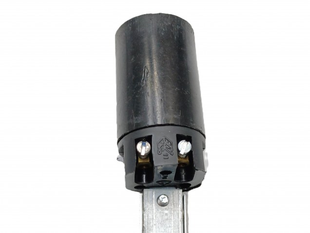 E14 Lamp Holder Adjustable Metal Stem Leg 80 - 100mm Height 