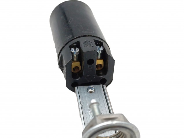 E14 Lamp Holder Adjustable Metal Stem Leg 80 - 100mm Height 