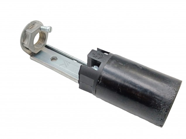 E14 Lamp Holder Adjustable Metal Stem Leg 80 - 100mm Height 